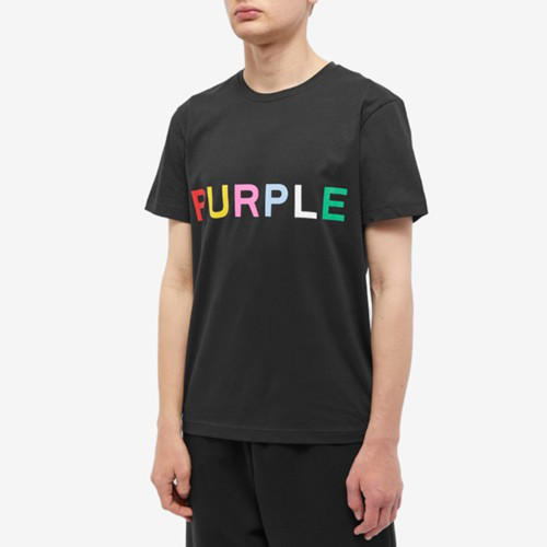 High Quality Purple Brand Cotton T-shirt PPC-057