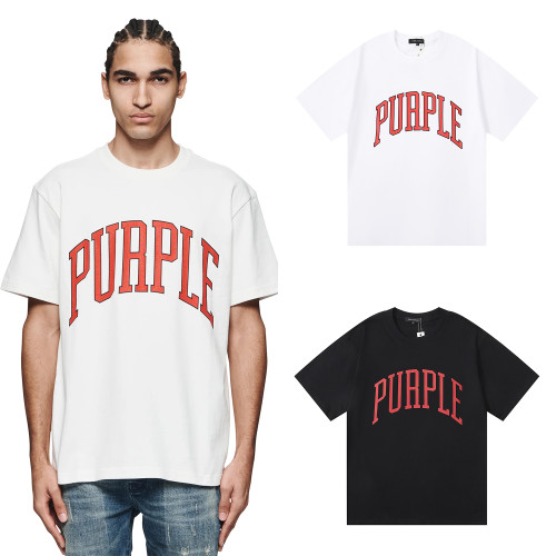 High Quality Purple Brand Cotton T-shirt PPC-072