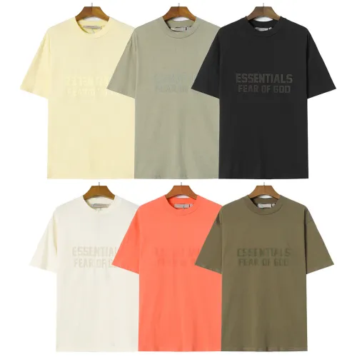High Quality Fear of God FOG ESSENTIALS Cotton Embroidery Hearts T-shirt ESTC-011