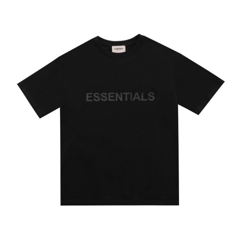 High Quality Fear of God FOG ESSENTIALS Cotton Reflective Letters Loose T-shirt ESTC-042