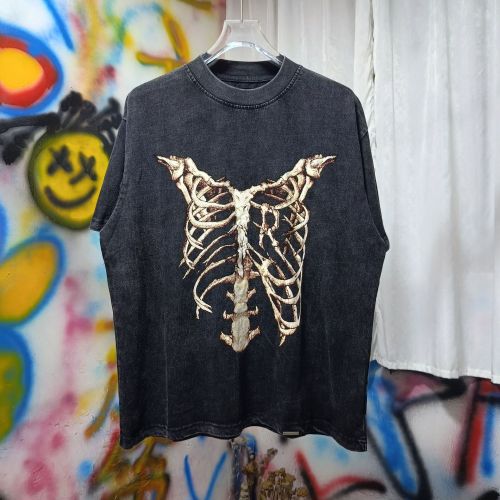 High Quality Represent Cotton Washed Distressed Vintage Loose T-shirt RPTC-062