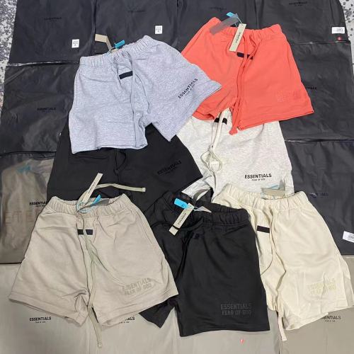 High Quality Fear of God FOG ESSENTIALS Cotton Loose Shorts ESTC-130