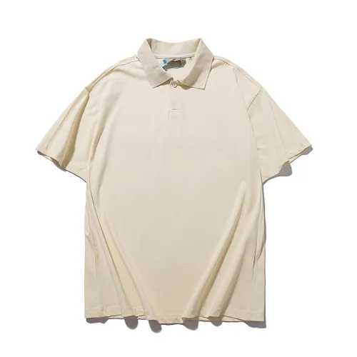 High Quality Fear of God FOG ESSENTIALS Cotton Loose Lapel Polo-shirt ESTC-121