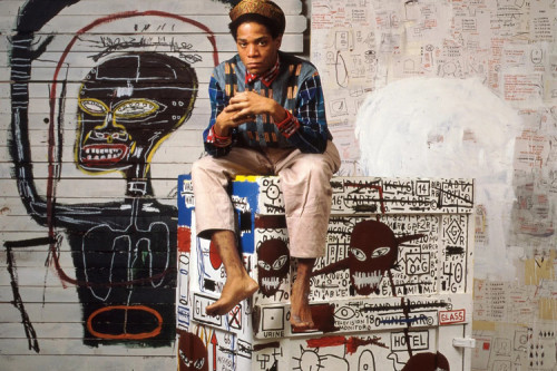 High Quality Jean-Michel Basquiat  Artwork Printing 220G Cotton T-shirt JMBC-012