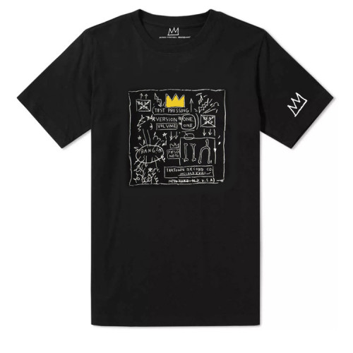 High Quality Jean-Michel Basquiat  Artwork Printing 220G Cotton T-shirt JMBC-013