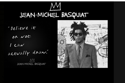 High Quality Jean-Michel Basquiat Artwork Printing Cotton Thin Sweatshirt JMBC-005
