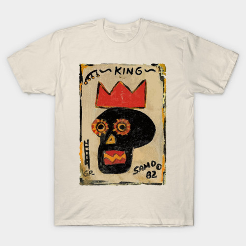 Jean-Michel Basquiat  Artwork Printing New York Samo Polyester T-shirt JMBC-018