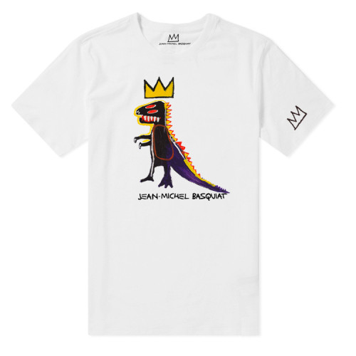 High Quality Jean-Michel Basquiat  Artwork Printing 220G Cotton T-shirt JMBC-012