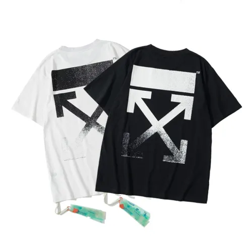 High Quality Off White Cotton T-shirt OFC-011