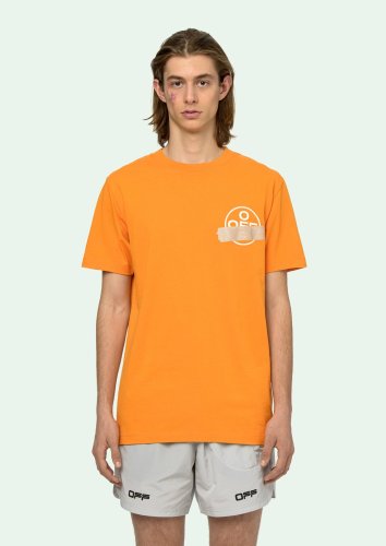 High Quality Off White Cotton T-shirt OFC-017