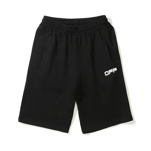 High Quality Off White Cotton EUR Size Shorts OFC-108