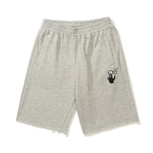 High Quality Off White Cotton EUR Size Shorts OFC-106