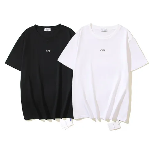 High Quality Off White Cotton EUR Size T-shirt OFC-098