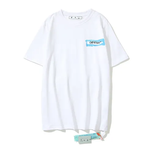 High Quality Off White Cotton EUR Size T-shirt OFC-054