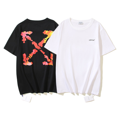 High Quality Off White Cotton EUR Size T-shirt OFC-102