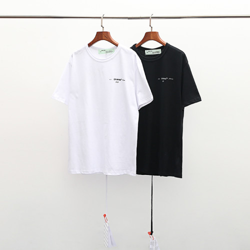 High Quality Off White Cotton EUR Size T-shirt OFC-028