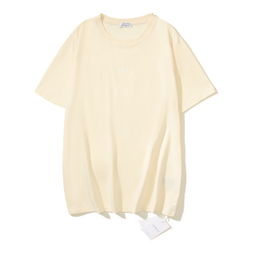 High Quality Off White Cotton EUR Size T-shirt OFC-103