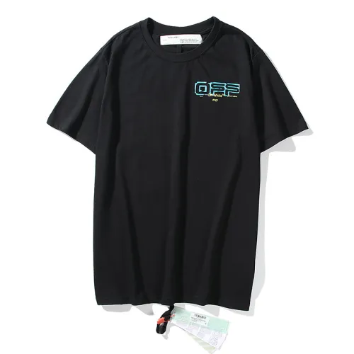 High Quality Off White Cotton EUR Size T-shirt OFC-037