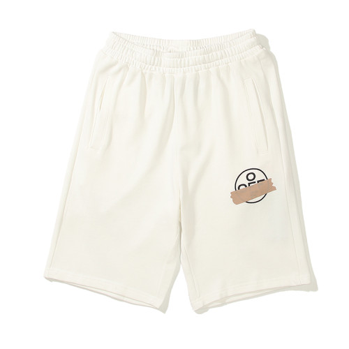 High Quality Off White Cotton EUR Size Shorts OFC-107