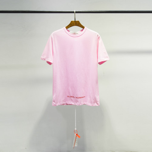 High Quality Off White Cotton EUR Size T-shirt OFC-023