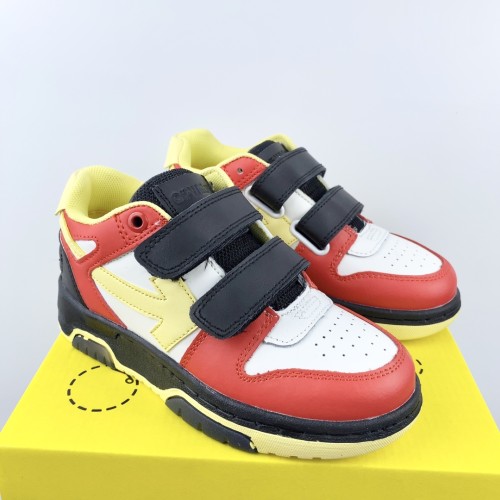 High Quality Off White Virgil Abloh Out Of Office Kid's Sneaker with Box OWS-001