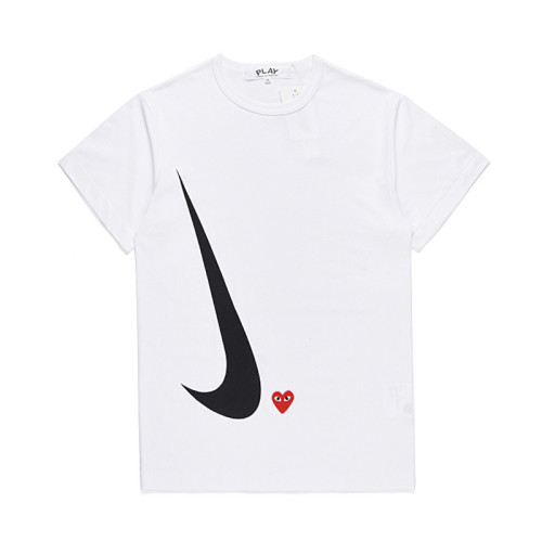 High Quality CDG&PLAY X Nike Cotton T-shirt CDPL-057