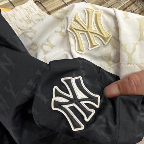 High Quality MLBxNY Drawstring Embroidery LOGO Swimming Trunks SWTK-048