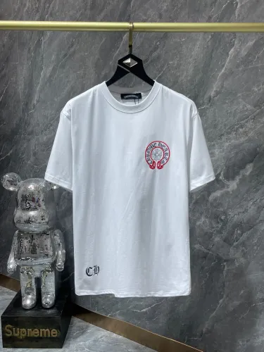 High Quality Chrome Heart 260g Cotton Embroidery LOGO T-shirt CHSM-007
