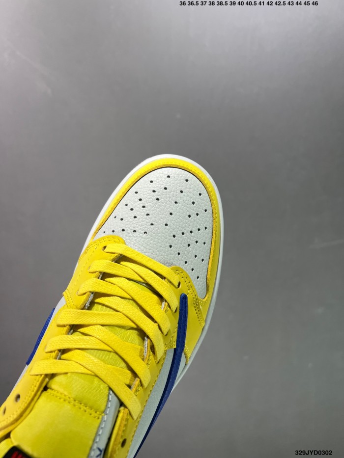 High Quality Nike Travis Scott X Air Jordan 1 Reverse Mocha Sneaker with Box NAJS-060