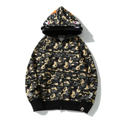 High Quality Bape Cotton Zipper Hoodie Jacket WTBP-003