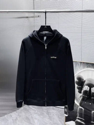 High Quality Chrome Hearts 400g Cotton Zipper Hoodie Jacket WTCH-040