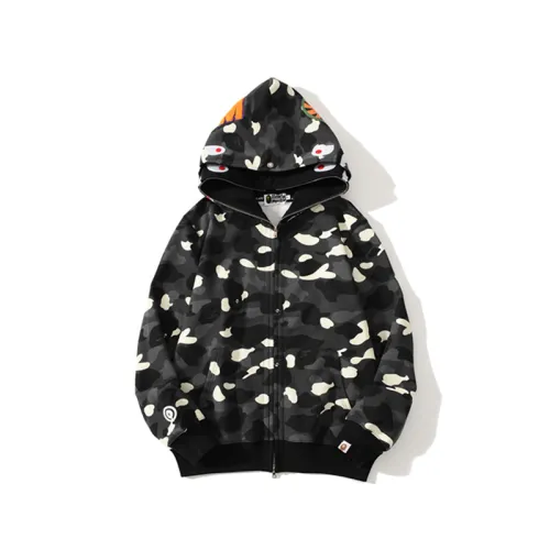 High Quality Bape Cotton Zipper Hoodie Jacket WTBP-014