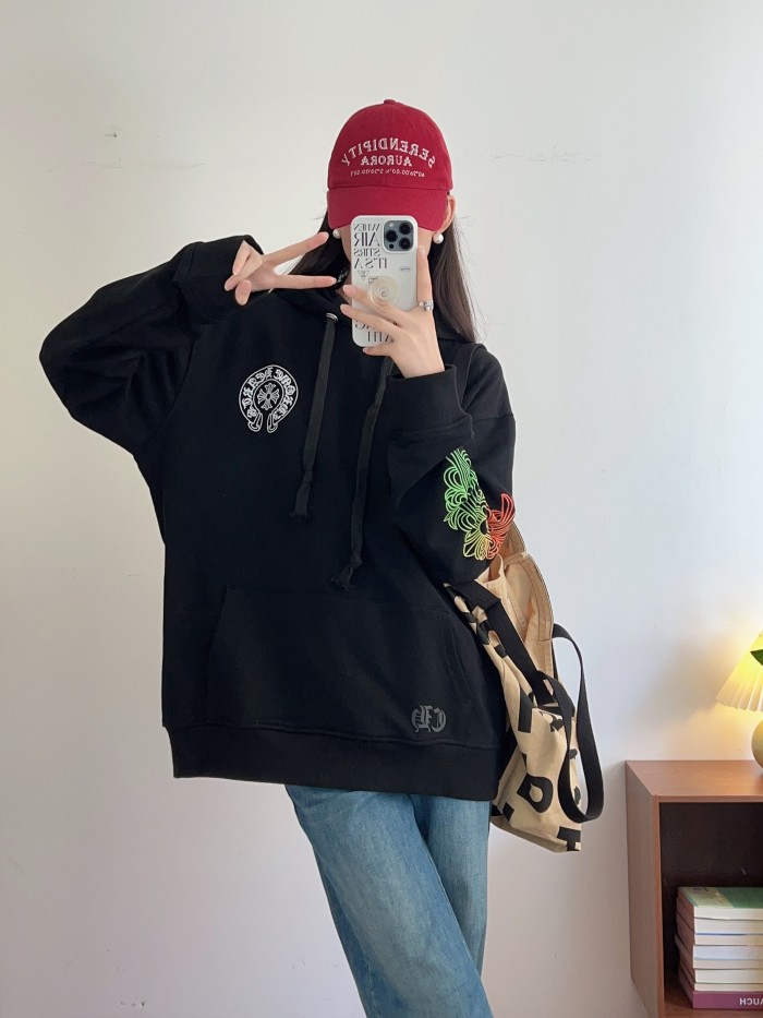 High Quality Chrome Hearts 420g Cotton Hoodie WTCH-053