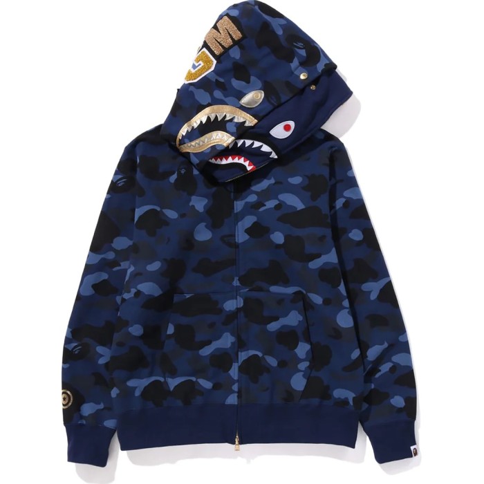 High Quality Bape Cotton Zipper Hoodie Jacket WTBP-007