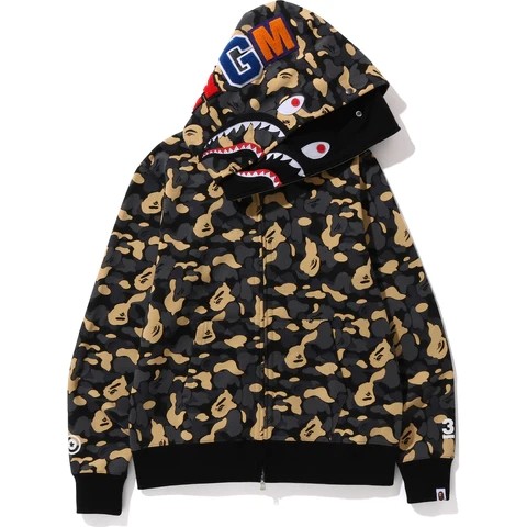 High Quality Bape Cotton Zipper Hoodie Jacket WTBP-003