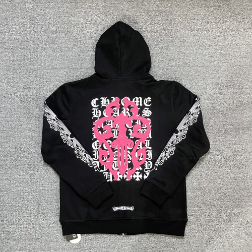 High Quality Chrome Hearts 400G Cotton Hoodie Zipper Jecket WTCH-104