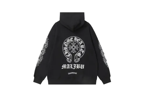 High Quality Chrome Hearts 400G Cotton Thicken Hoodie Zipper Jacket WTCH-148