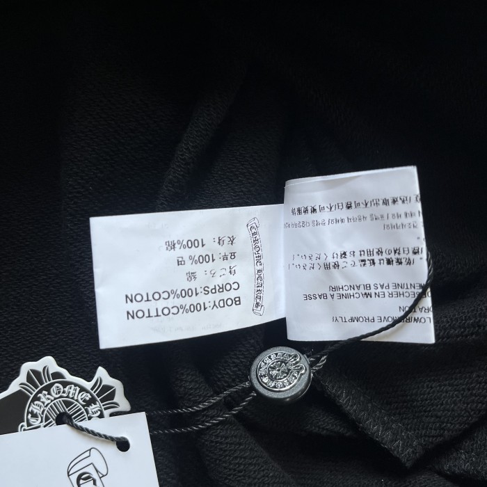 High Quality Chrome Hearts 400G Cotton Hoodie Zipper Jecket WTCH-104