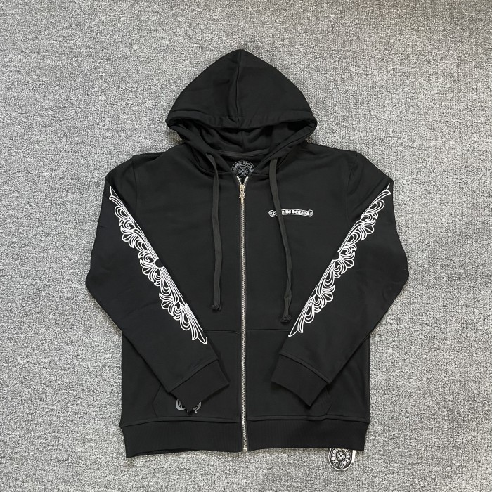 High Quality Chrome Hearts 400G Cotton Hoodie Zipper Jecket WTCH-104