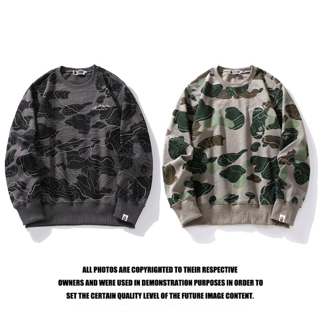 High Quality Bape Cotton Hoodie Sweatershirt WTBP-041