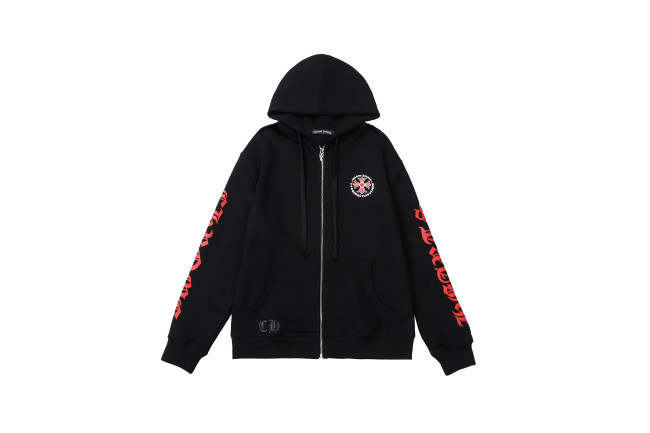 High Quality Chrome Hearts 380G Cotton Hoodie Zipper Jecket WTCH-126