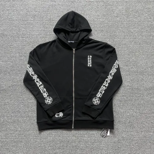 High Quality Chrome Hearts 400G Cotton Hoodie Zipper Jacket WTCH-106
