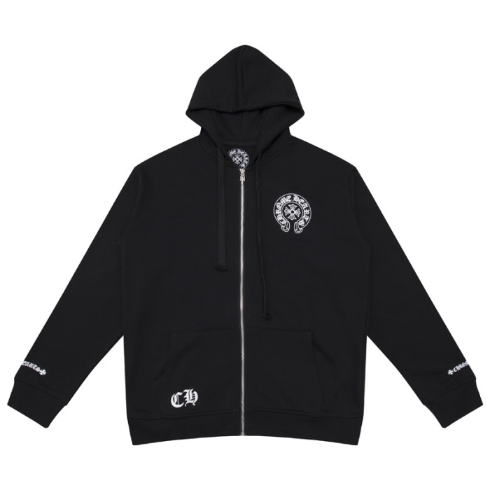 High Quality Chrome Hearts 420G Cotton Hoodie Zipper Jecket WTCH-130