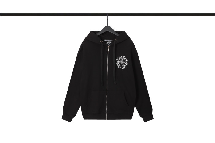 High Quality Chrome Hearts 420G Cotton Hoodie Zipper Jacket WTCH-112