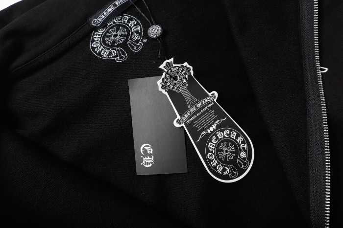 High Quality Chrome Hearts 420G Cotton Hoodie Zipper Jecket WTCH-125