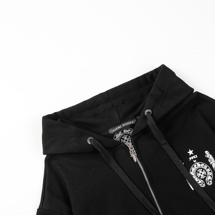 High Quality Chrome Hearts 420G Cotton Hoodie Zipper Jecket WTCH-116