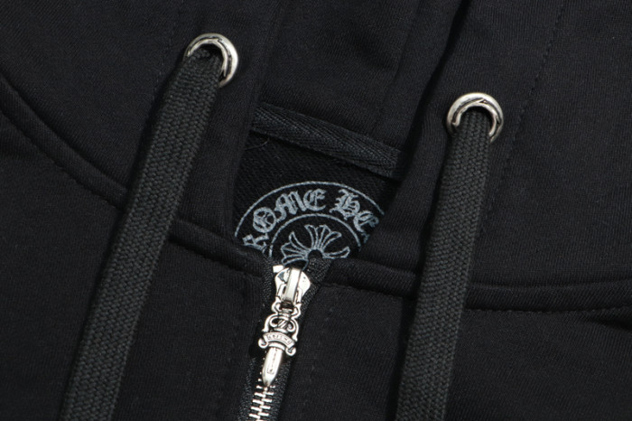 High Quality Chrome Hearts 420G Cotton Hoodie Zipper Jecket WTCH-121