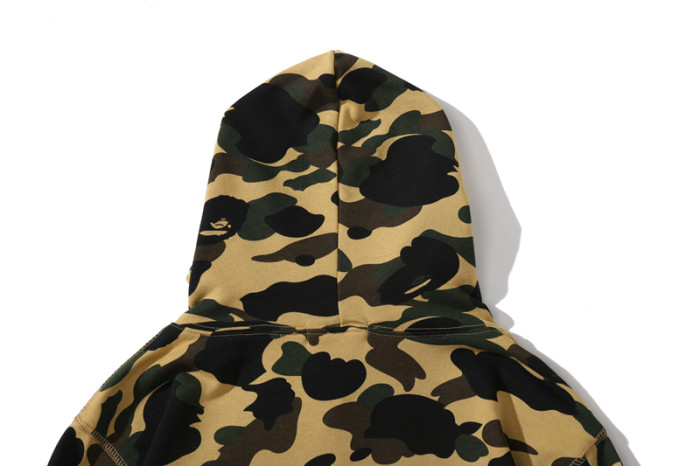 High Quality Bape Cotton Zipper Hoodie Jacket WTBP-113