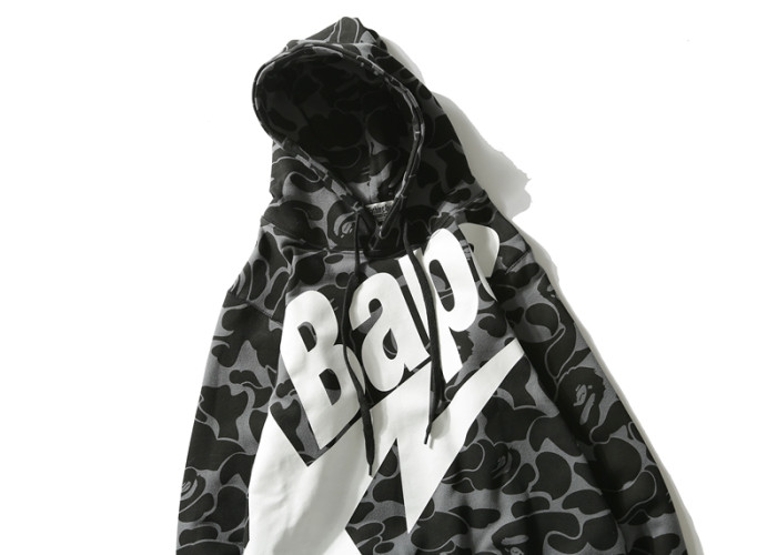 High Quality Bape Cotton Zipper Hoodie Jacket WTBP-100