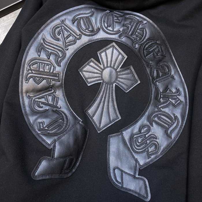 High Quality Chrome Hearts 420G Cotton Thicken Hoodie Zipper Jecket WTCH-155